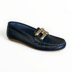 Dchicas Kiowa Navy Mocassin