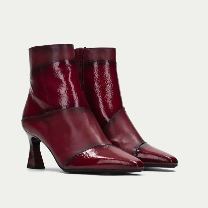 Hispanitas Dalia Red Ankle Boot