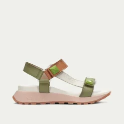 Hispanitas Maui Green Sandals