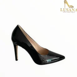 Hogl Black Patent Court Shoe
