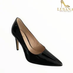 Hogl Black Patent Court Shoe