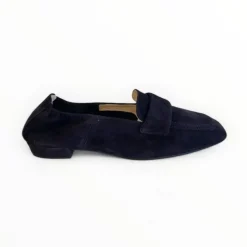 Hogl Navy Suede Loafer