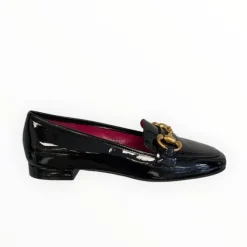 Le Babe Black Patent Loafer
