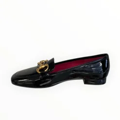 Le Babe Black Patent Loafer