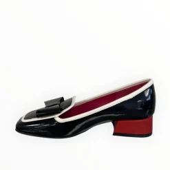 Le Babe Black Patent Loafer