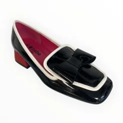 Le Babe Black Patent Loafer