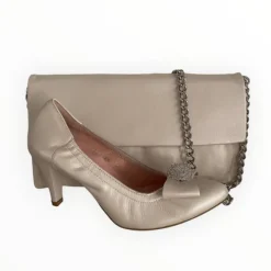 Le Babe Cipria Leather Shoe