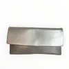 Le Babe Grigia Leather Clutch Bag