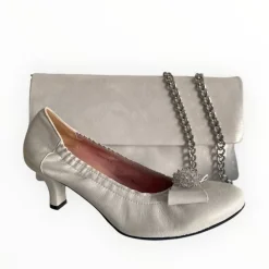 Le Babe Luce Silver Bag