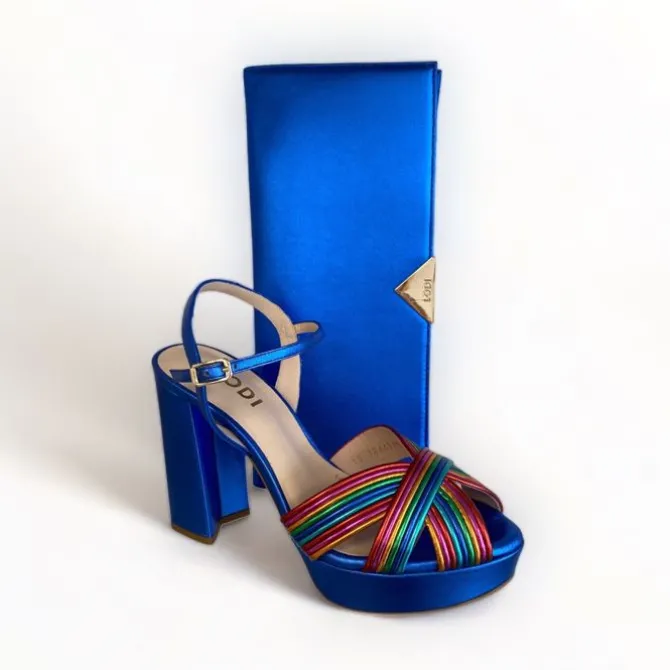 Lodi Ante Cosmos Lazuli Clutch Bag