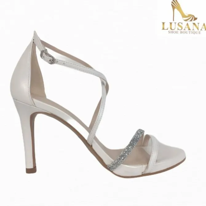 Lodi Bridal Sandal - Inriko Galaxia Avorio