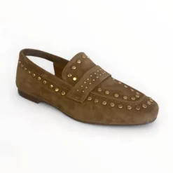 Lodi Camel Suede Loafer