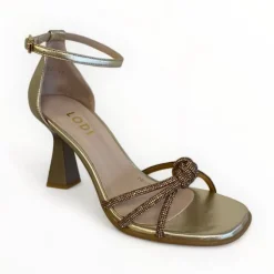 Lodi Hibala Gold Sandal