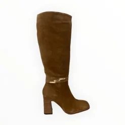 Lodi Tobacco Suede Knee High Boot