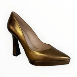 Lodi Wanis Bronze Platform Shoe