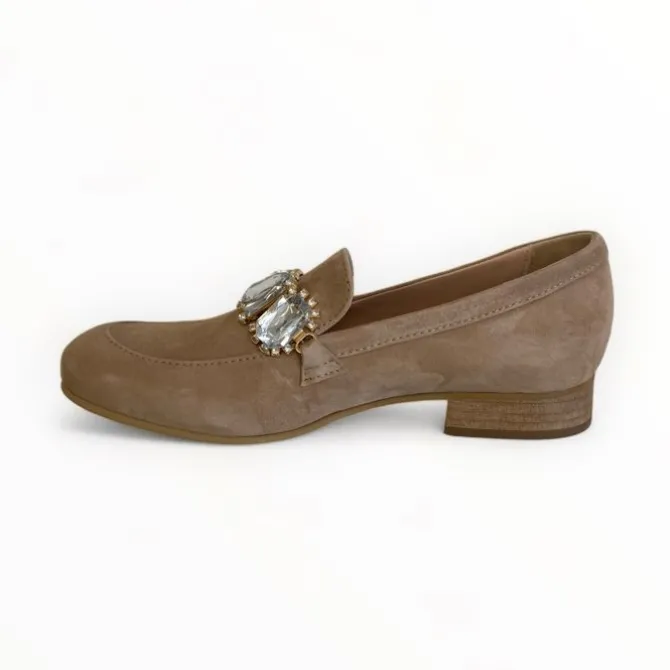 Marco Moreo Almond Suede Loafer