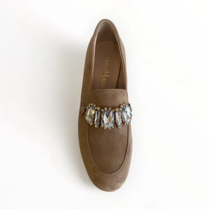 Marco Moreo Almond Suede Loafer