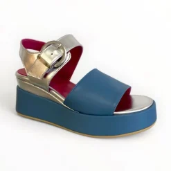 Marco Moreo Blue & Silver Sandal