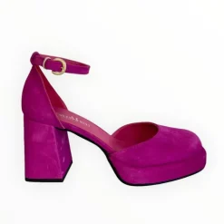 Marco Moreo Geneva Suede Block Heel