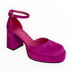 Marco Moreo Geneva Suede Block Heel