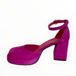 Marco Moreo Geneva Suede Block Heel