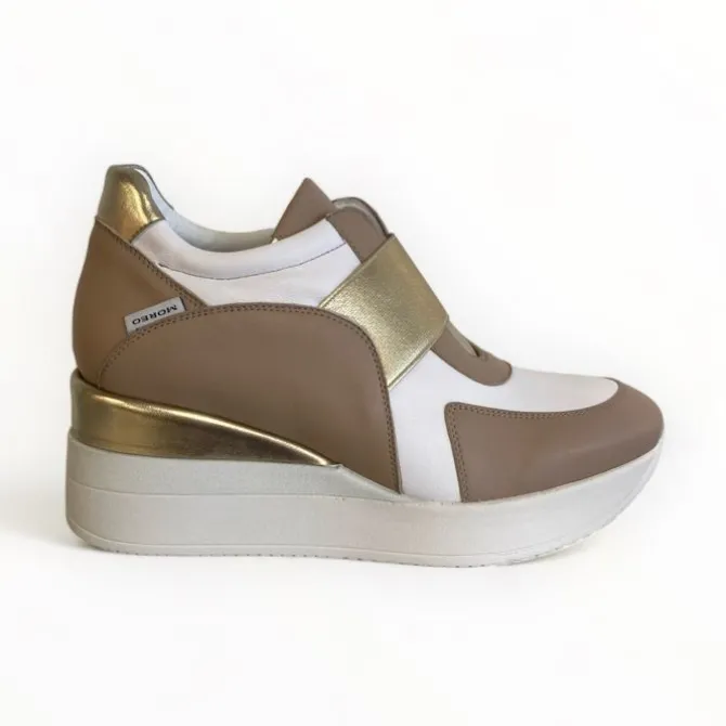Marco Moreo Gianni Beige Wedge Shoe