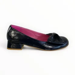 Marco Moreo Navy Patent Pump