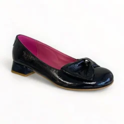 Marco Moreo Navy Patent Pump