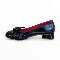 Marco Moreo Navy Patent Pump