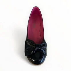 Marco Moreo Navy Patent Pump
