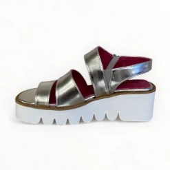 Marco Moreo Silver Sandal