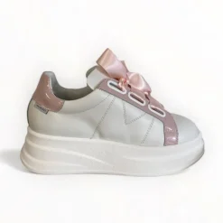 Marco Moreo White And Pink Trainer
