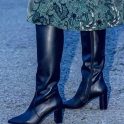 Marian Black Knee High Boot