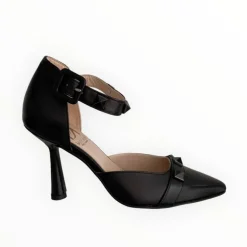 Marian Black Leather Shoe