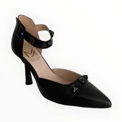 Marian Black Leather Shoe