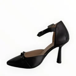 Marian Black Leather Shoe