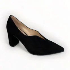 Marian Black Suede Shoe