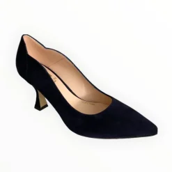 Marian Navy Suede Shoe