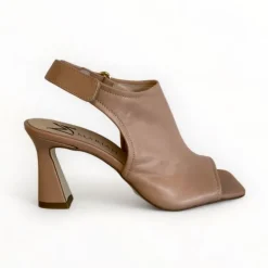 Marian Nude Leather Sandal