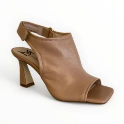 Marian Nude Leather Sandal