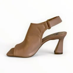 Marian Nude Leather Sandal