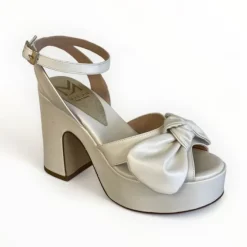 Marian Off White Platform Sandal