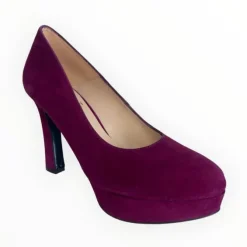 Marian Purple Suede Platform Shoe