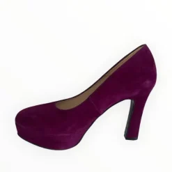Marian Purple Suede Platform Shoe