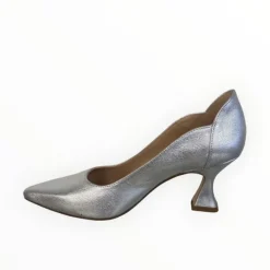 Marian Silver Court Shoe
