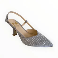 Marian Silver Grey Slingback
