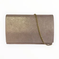 Marian Suede Rosa Clutch Bag