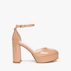 Nerogiardini Nude Platform Shoes