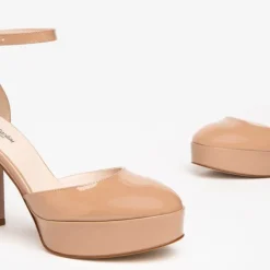 Nerogiardini Nude Platform Shoes