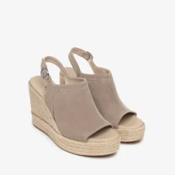 Nerogiardini Taupe Espadrille Sandal